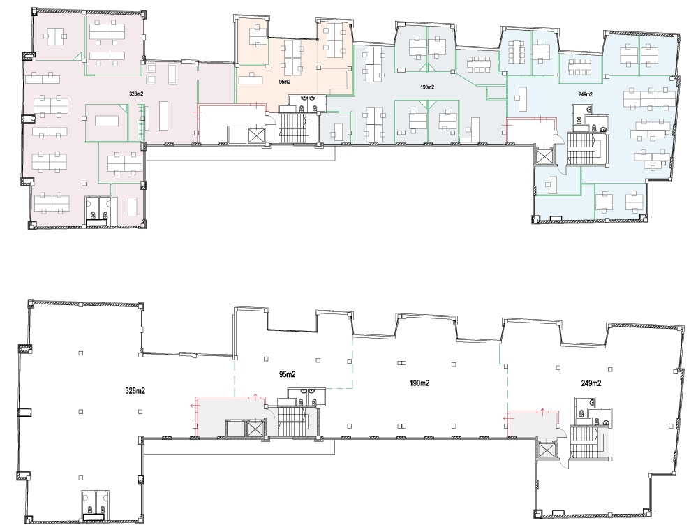 2. STĀVS = 862 m2