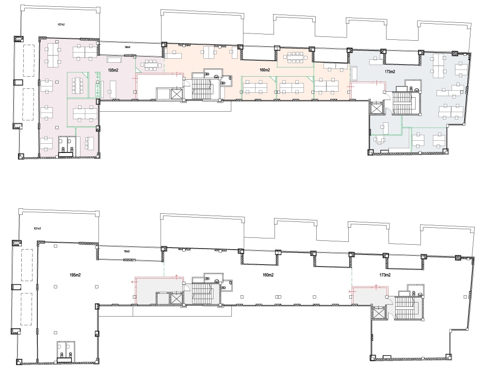 6. STĀVS = 528 m2
